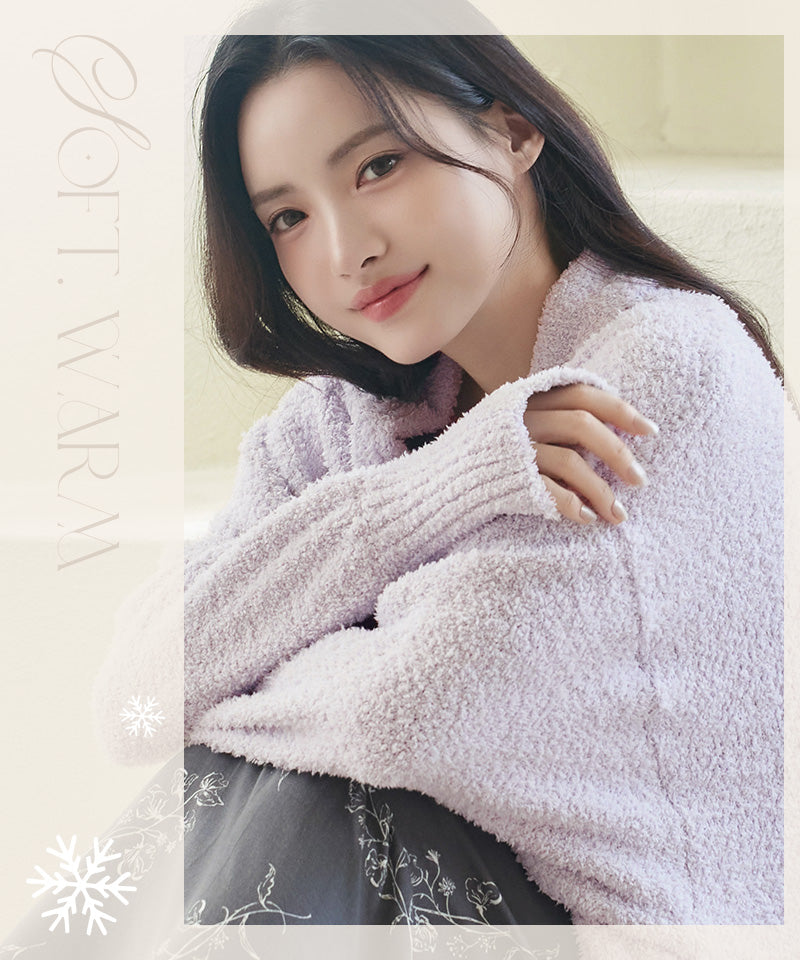 ツーハッチ tu-hacci 《P.snow》ロングガウン (ラベンダー) ラベンダー