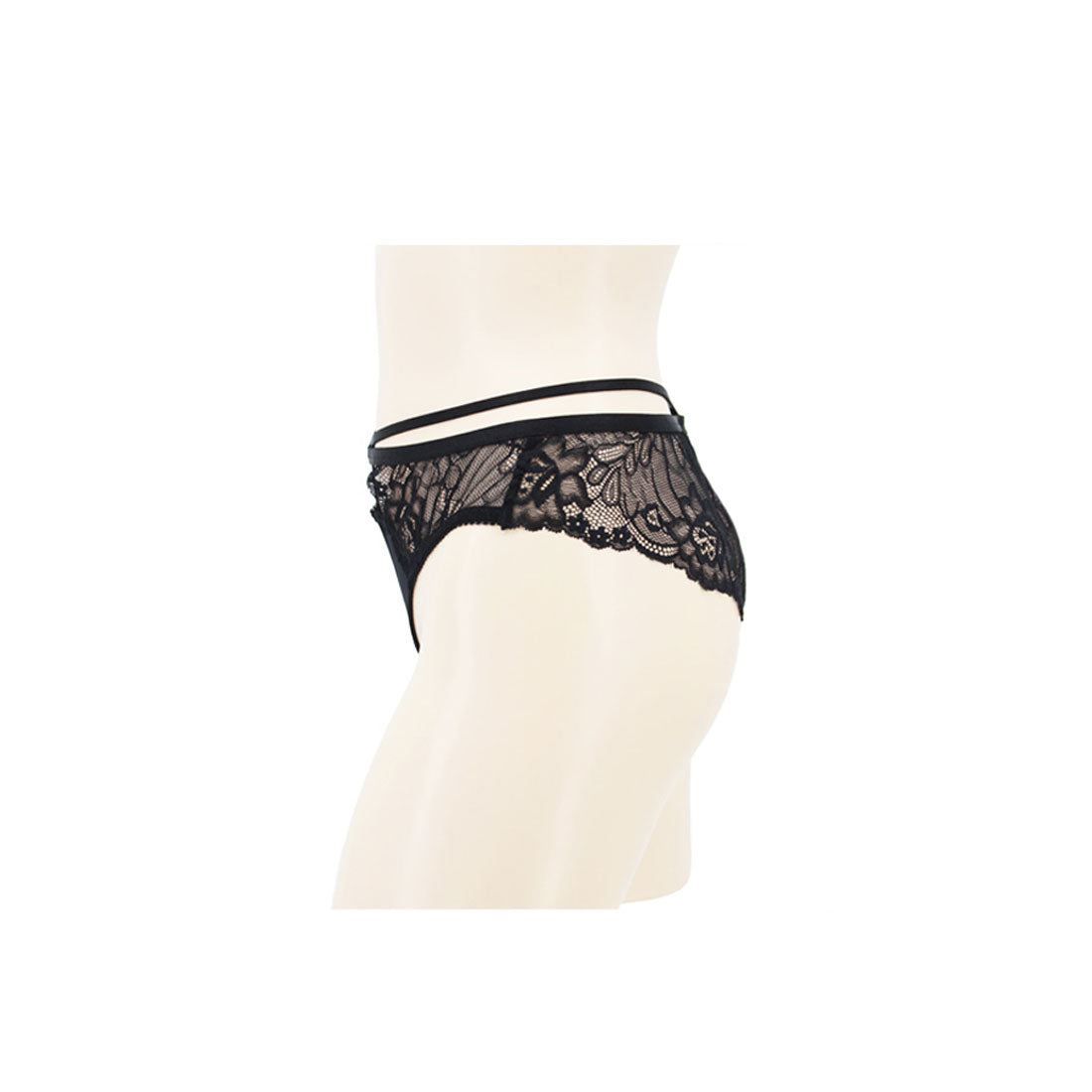 ツーハッチ tu-hacci ラッセルレースクロスコードショーツ【ショーツ単品】【返品不可商品】