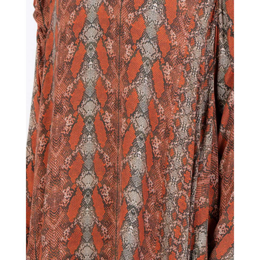 Twister ethnic pattern one-piece dress