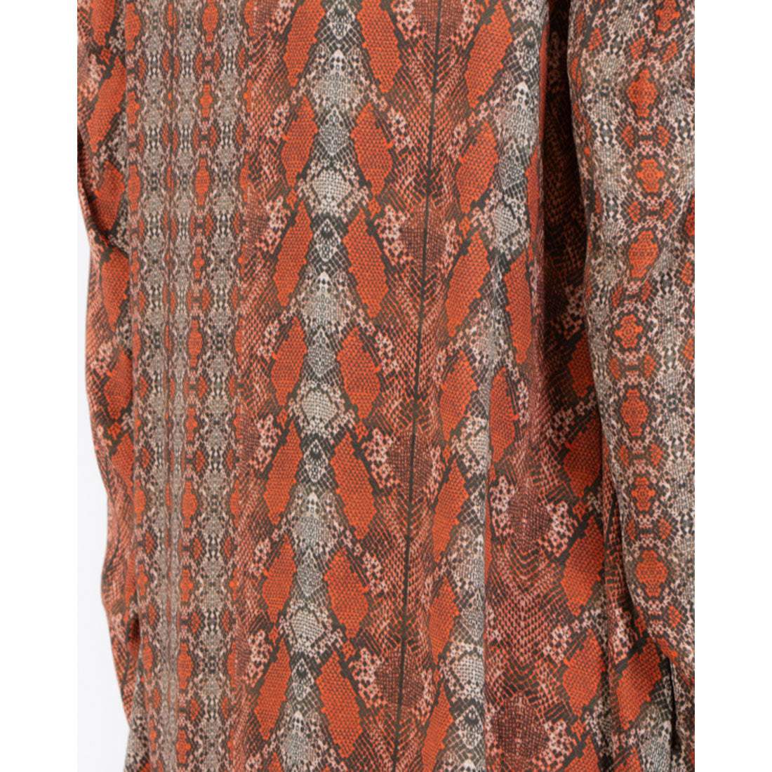 Twister ethnic pattern one-piece dress