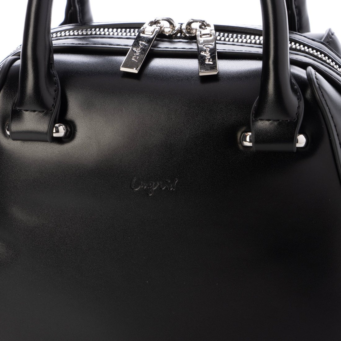 アングリッド Ungrid アンティーク ミニボストンバッグ ブラック