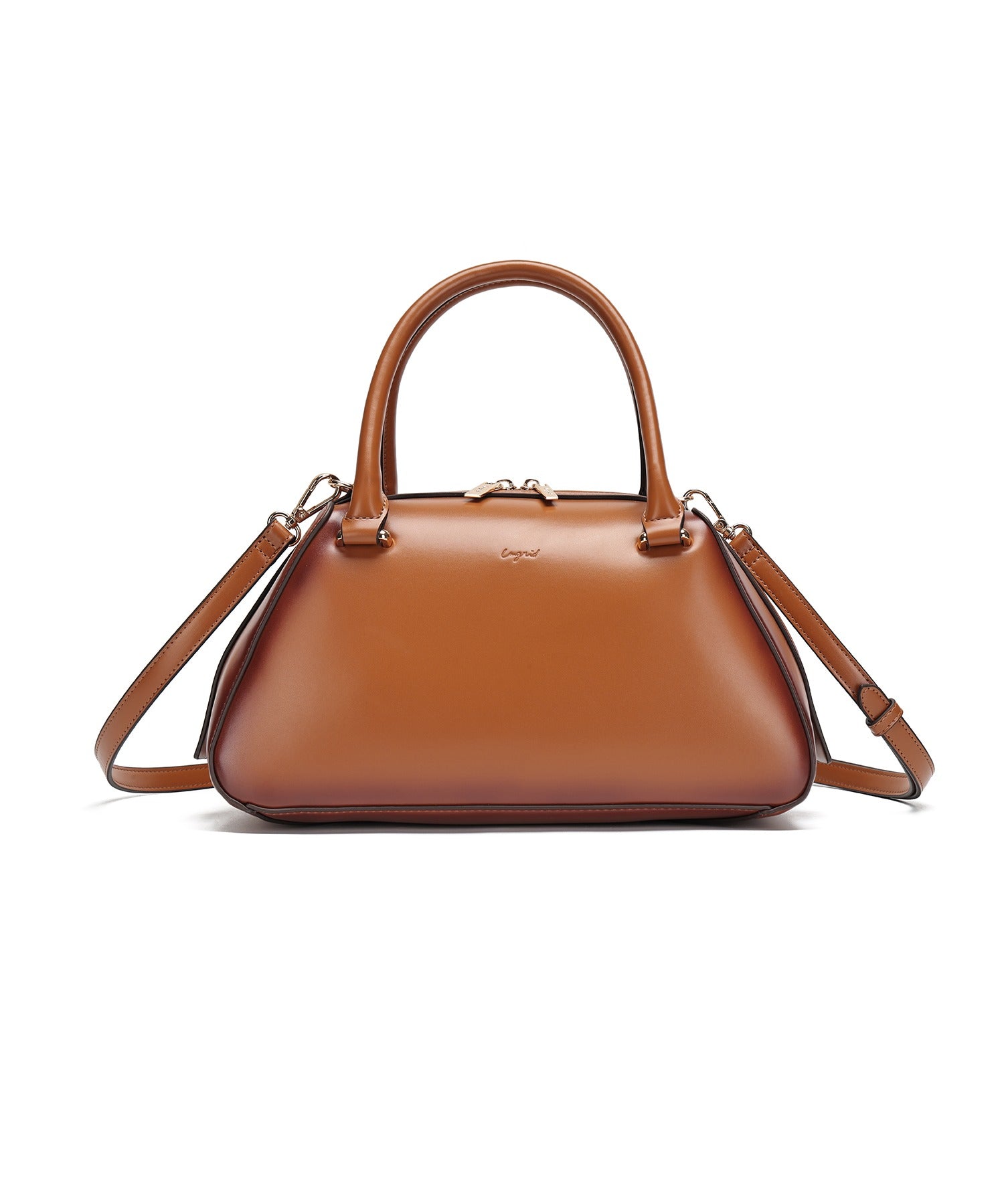 アングリッド Ungrid アンティーク ワイドボストンバッグ ブラック