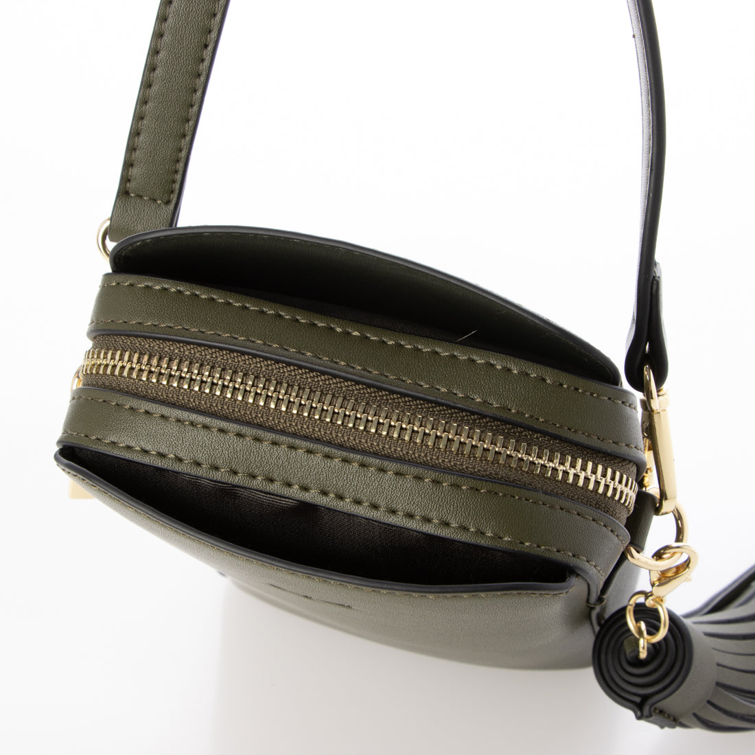 アングリッド Ungrid ビッグタッセル 縦長ミニポシェット (KHA) KHA