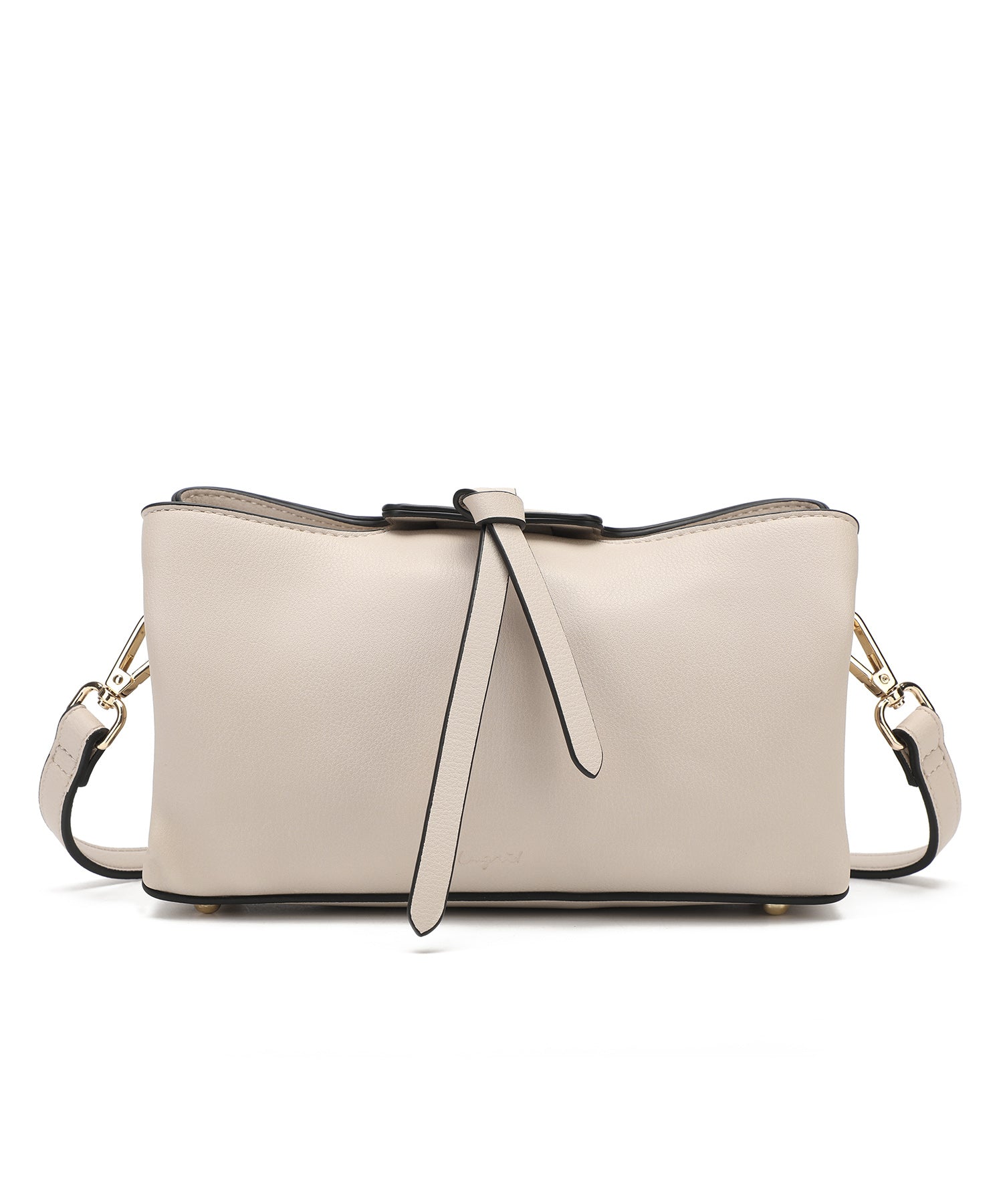 アングリッド Ungrid アンティークPUレザー 両アオリポケット スマホ&パスポート入れ ミニ ショルダーバッグ