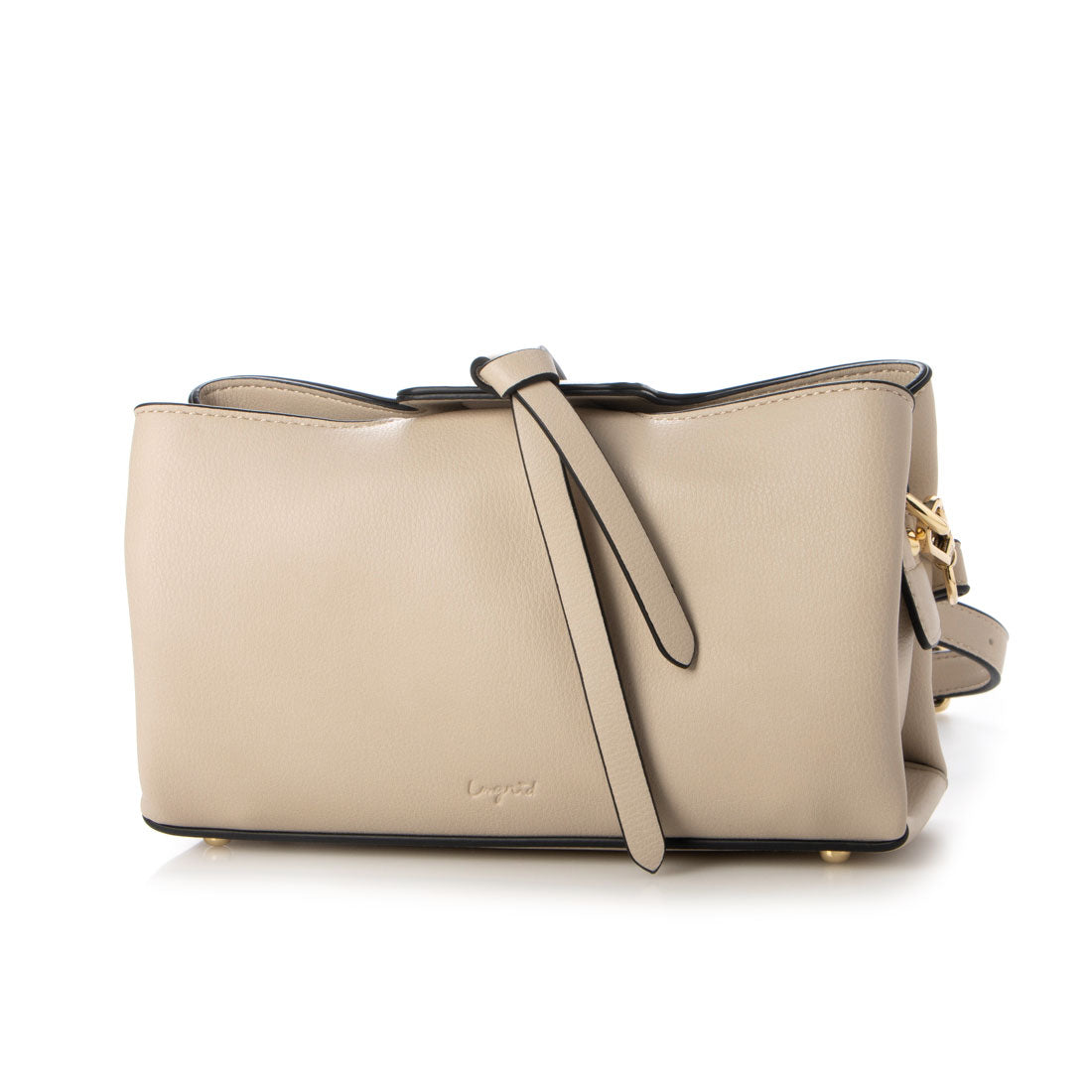 アングリッド Ungrid アンティークPUレザー 両アオリポケット スマホ&パスポート入れ ミニ ショルダーバッグ