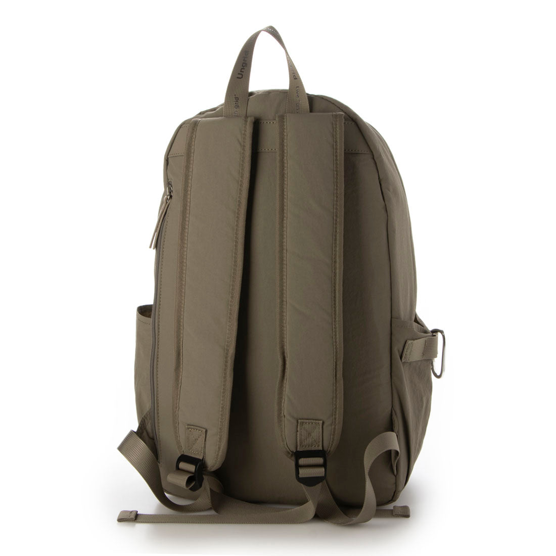 Ungrid Cowhide leather with carabiner, large capacity, ultra-lightweight, water-repellent nylon, multi-functional backpack and shoulder bag, 2-piece set