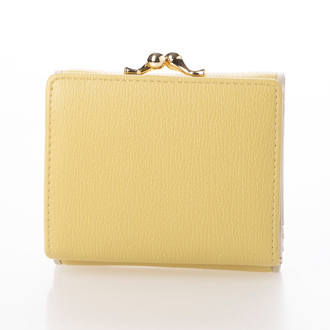アングリッド Ungrid パイピング ガマ口ミニウォレット (YEL) YEL