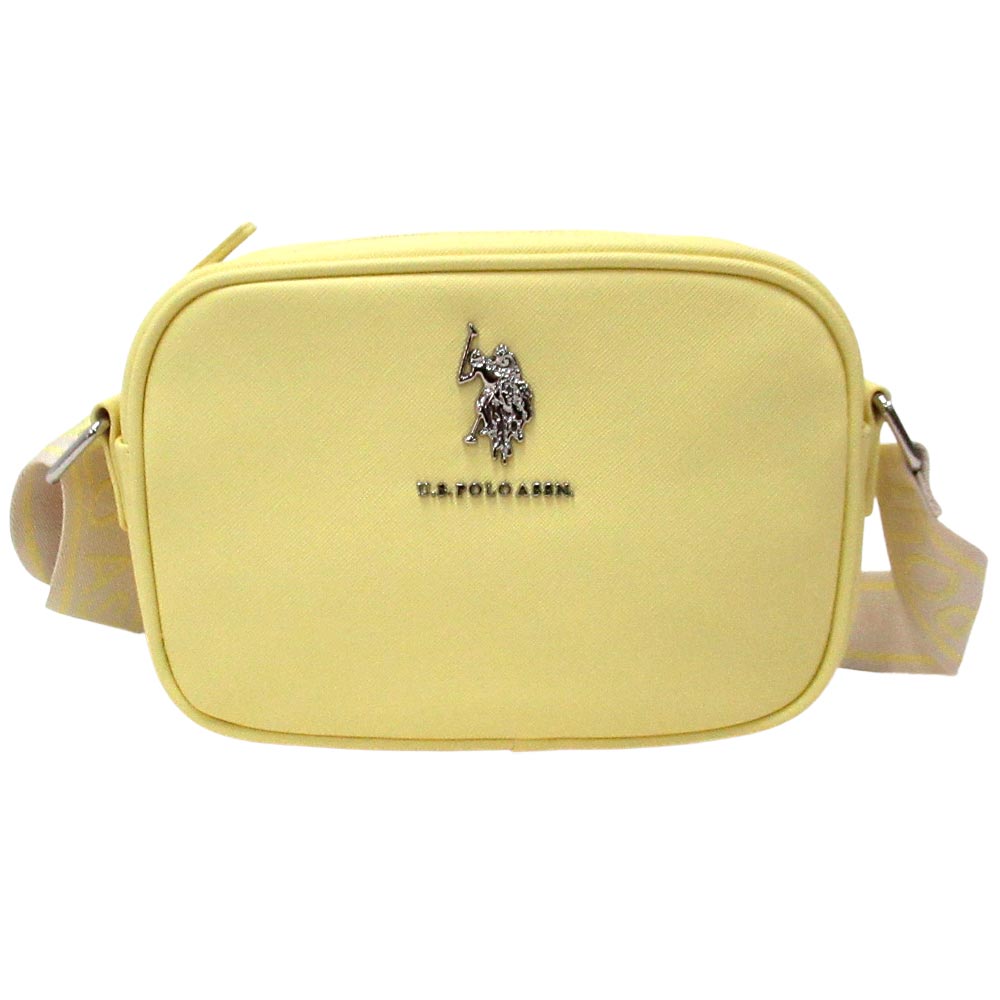 ユーエスポロアッスン U.S. POLO ASSN. U.S. POLO ASSN. ユーエスポロアッスン バッグ クロスボディバッグ ショルダーバッグ (イエロー) イエロー