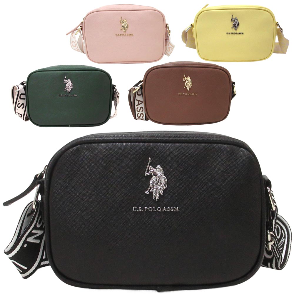 ユーエスポロアッスン U.S. POLO ASSN. U.S. POLO ASSN. ユーエスポロアッスン バッグ クロスボディバッグ ショルダーバッグ (イエロー) イエロー