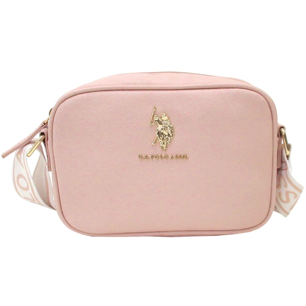 ユーエスポロアッスン U.S. POLO ASSN. U.S. POLO ASSN. ユーエスポロアッスン バッグ クロスボディバッグ ショルダーバッグ (ブラッシュ) ブラッシュ
