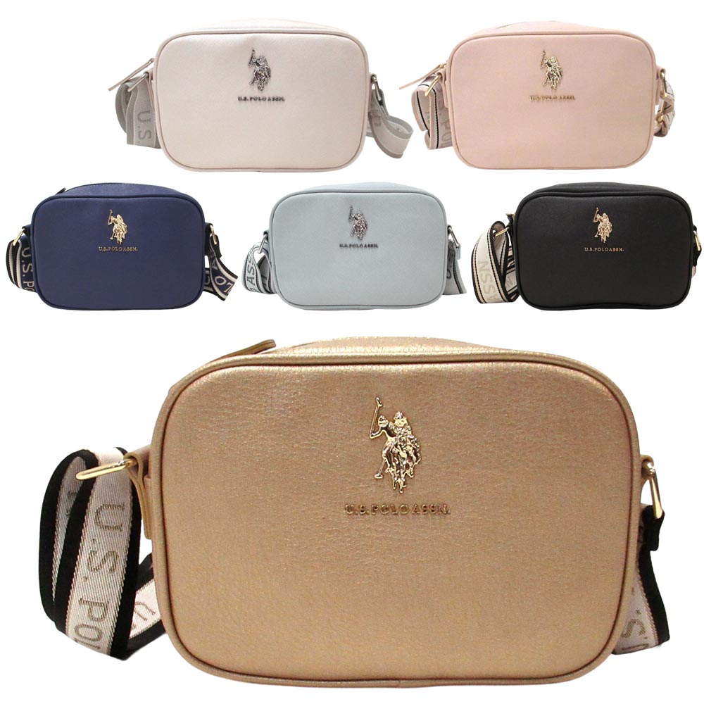 ユーエスポロアッスン U.S. POLO ASSN. U.S. POLO ASSN. ユーエスポロアッスン バッグ クロスボディバッグ ショルダーバッグ (インクブラック) インクブラック