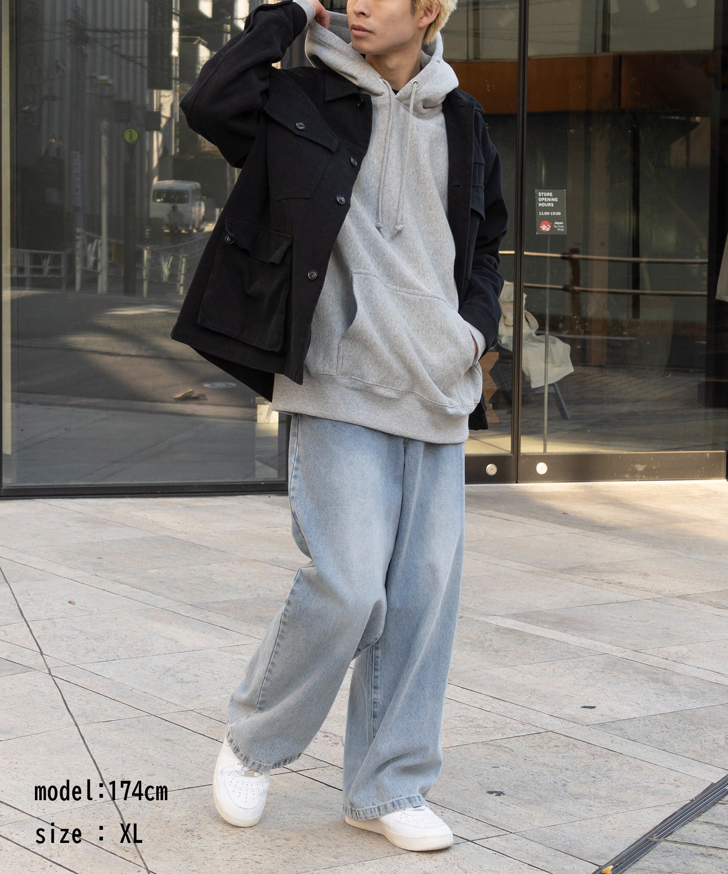 ユナイテッドアスレ United Athle 12oz トップス プルオーバー スウェット フーディー 長袖 パーカー 裏起毛 無地 5763 (ダークグレー) ダークグレー