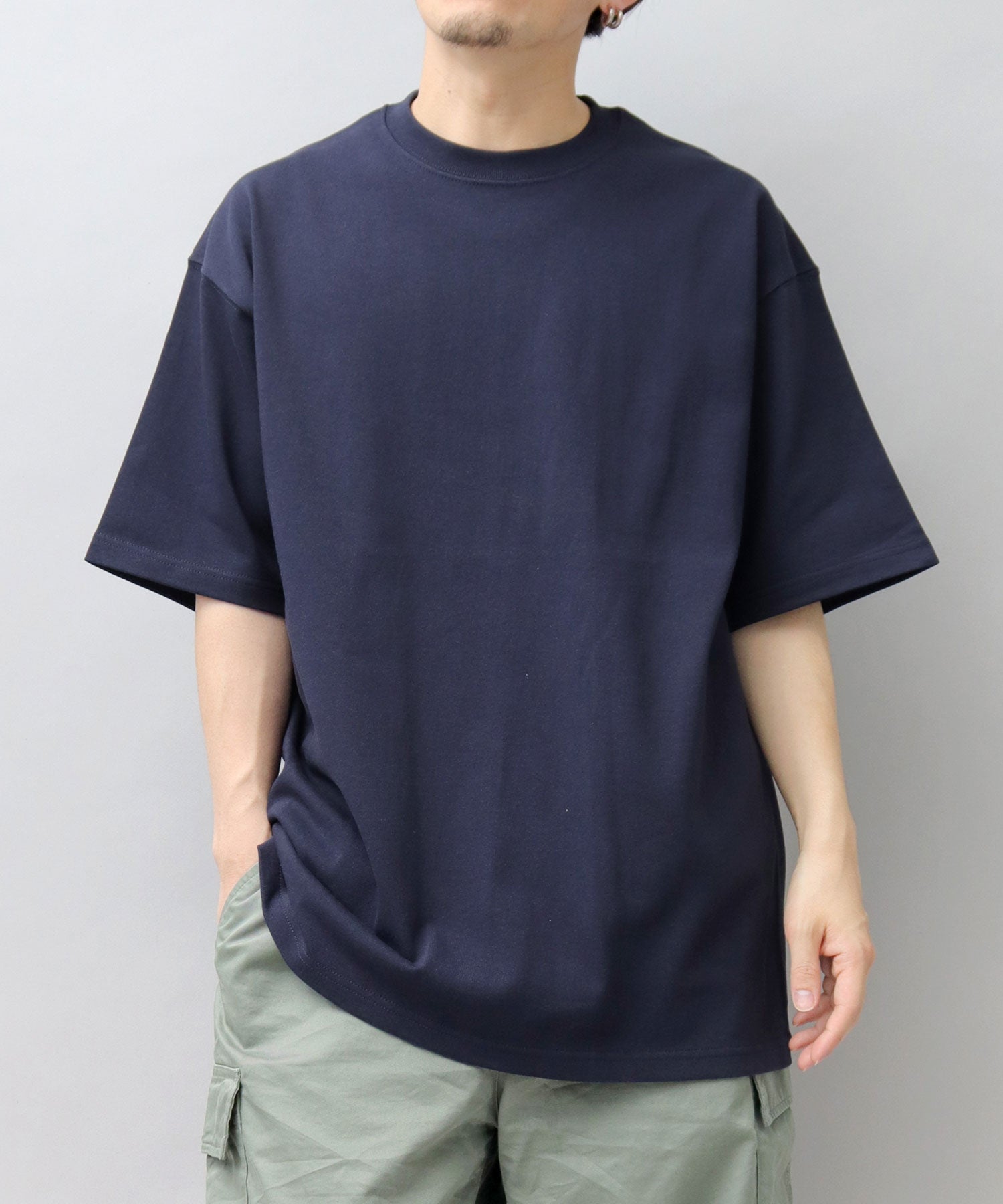 ユナイテッドアスレ United Athle 9.1オンス マグナムウェイト ビッグシルエットTシャツ / ビッグサイズ / 極厚 / 厚手 (ブラック) ブラック