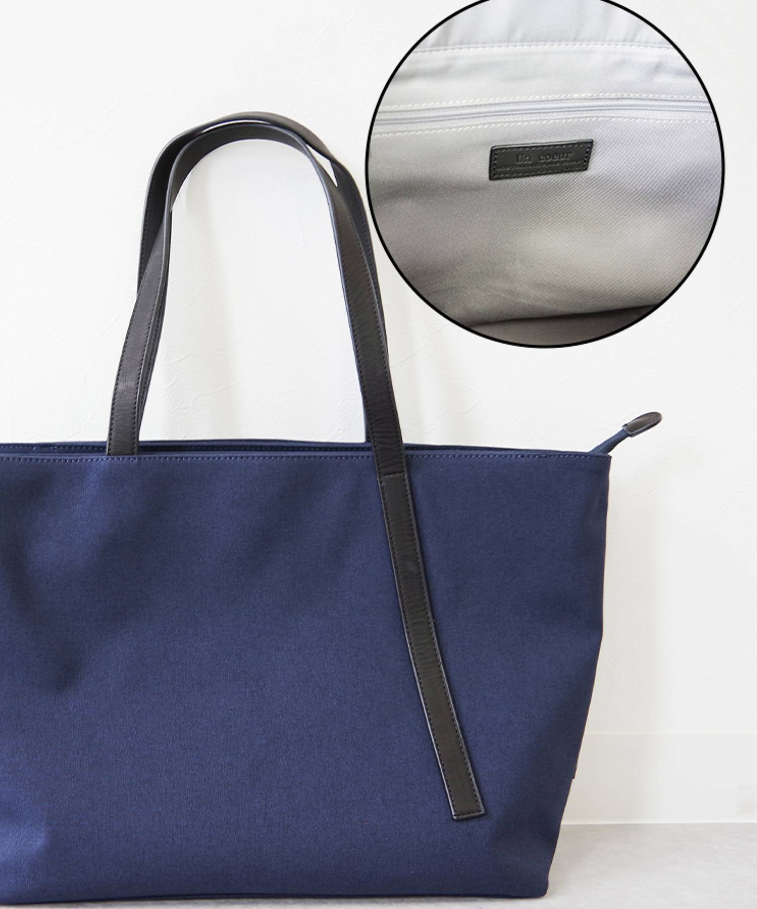 アンクール Un coeur 【WEB限定】トートバッグ【K903061】 (グレー) グレー