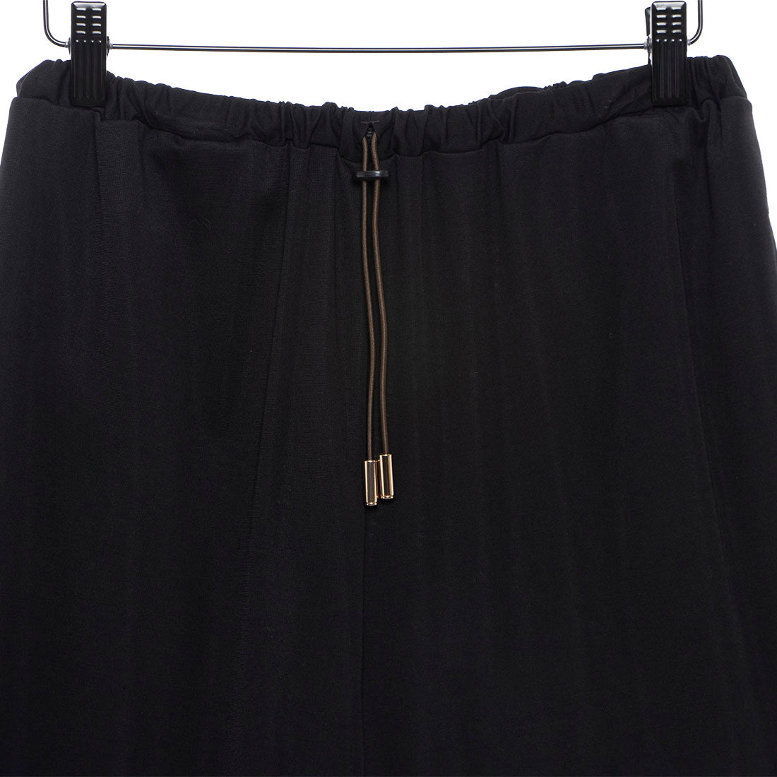 ウチコレ UCHI-COLLE イージーパンツ クロップド丈 冷感レギンス (ブラック) ブラック