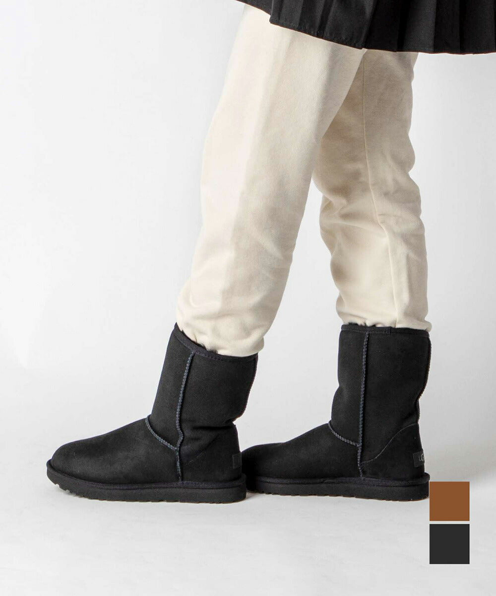 アグ UGG CLASSICSHORTII 1016223 ブーツ レディース シューズ ムートンブーツ クラシック ショート II 2 W シープスキン ショート ボア