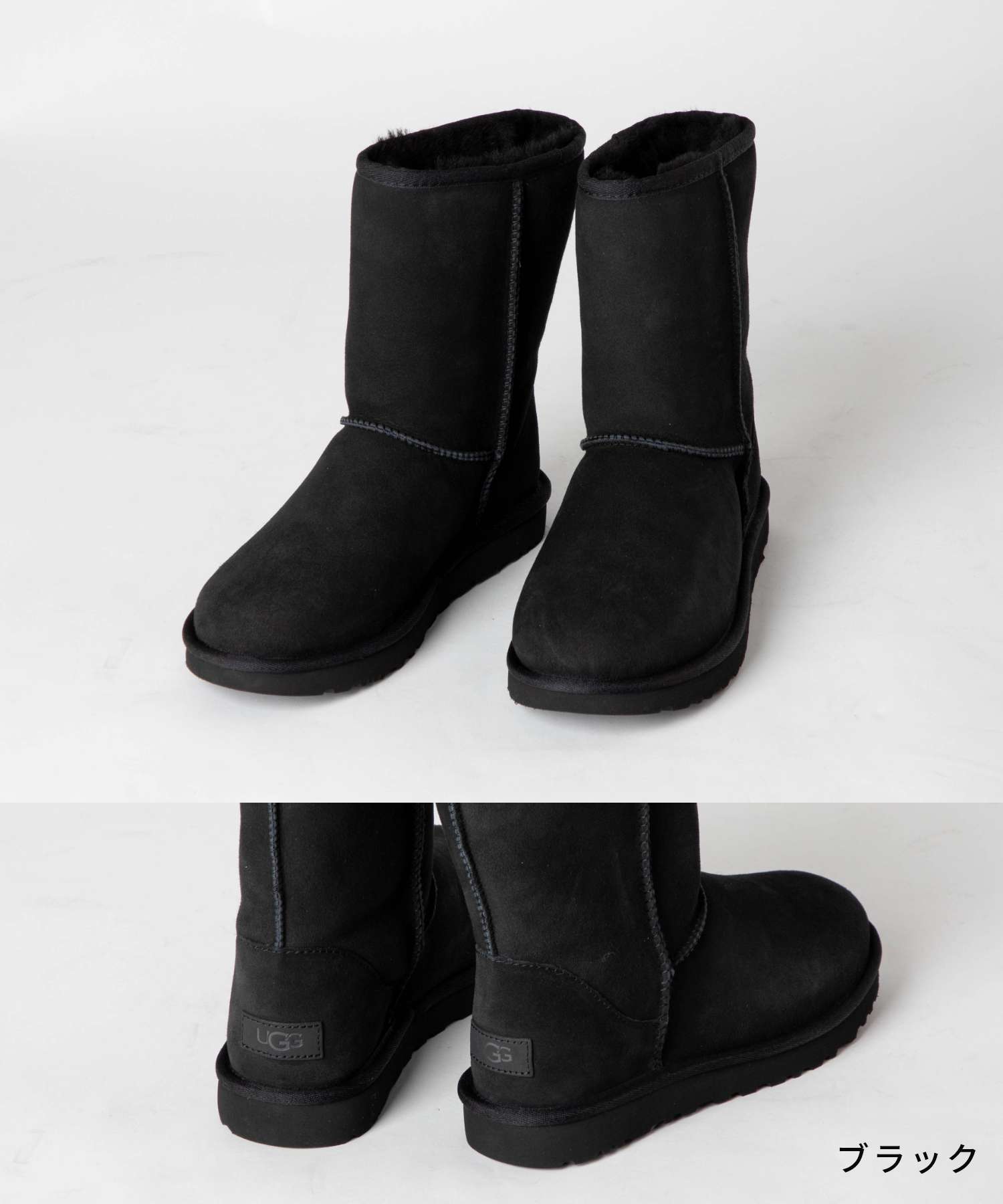 アグ UGG CLASSICSHORTII 1016223 ブーツ レディース シューズ ムートンブーツ クラシック ショート II 2 W シープスキン ショート ボア