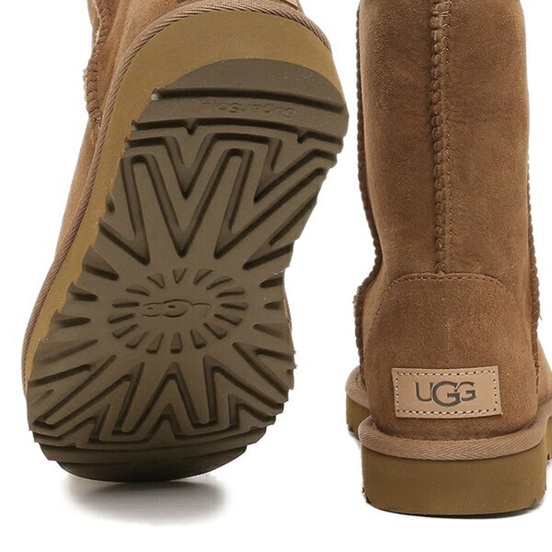 アグ UGG ブーツ クラシック ショート ブラウン レディース UGG 1016223 CHE (CHESTNUT) CHESTNUT