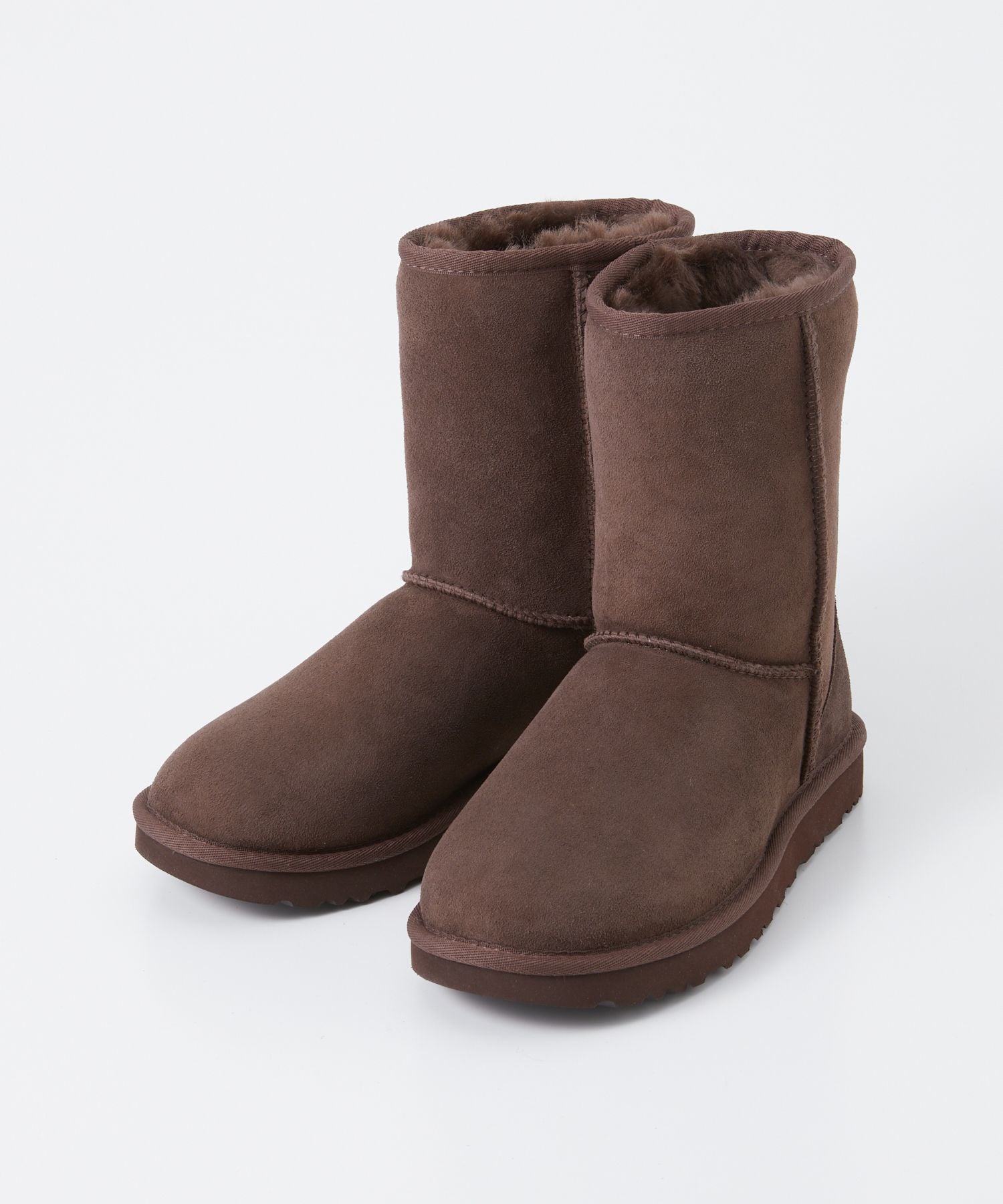 アグ UGG CLASSICSHORTII 1016223 ブーツ レディース シューズ ムートンブーツ クラシック ショート II 2 W シープスキン ショート ボア,バーントシダー