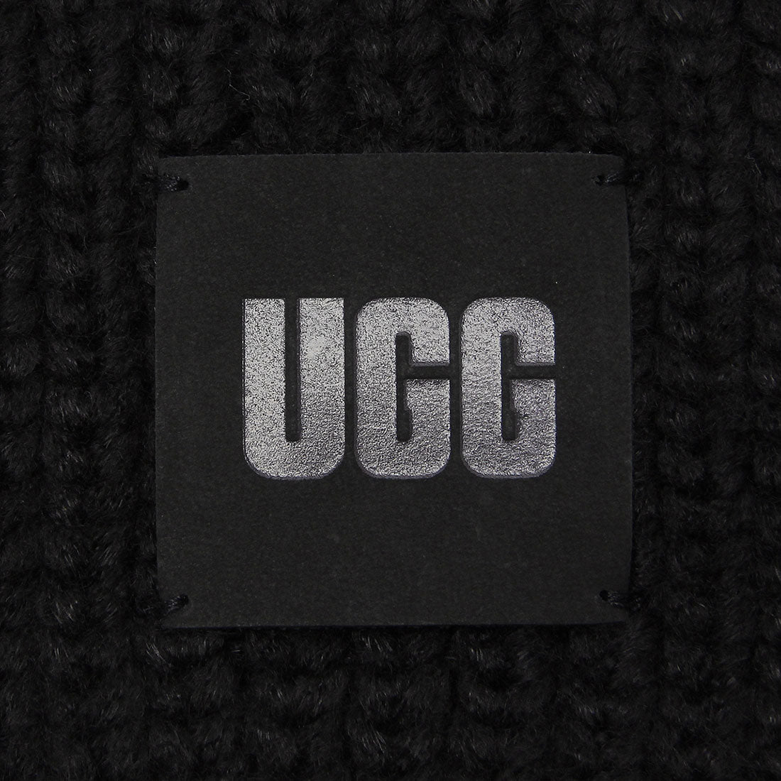 UGG Scarf Chunky Rib Scarf black Men's Women's Unisex UGG U CHUNKY RIB SCARF 101106 BLK