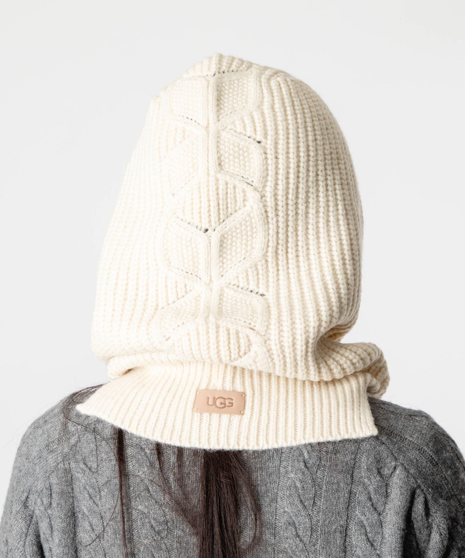 アグ UGG アグ UGG WOMEN'S CABLE BALACLAVA ケーブル バラクラバ 102740 マフラー レディース ファッション小物【返品不可商品】 (CREAM/クリーム) CREAM/クリーム
