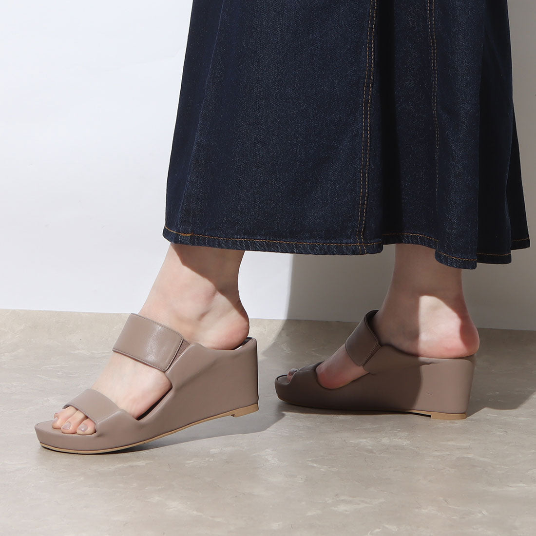 ユニティ unity プラットフォームミュールサンダル (オーク) オーク