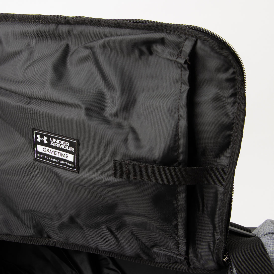アンダーアーマー UNDER ARMOUR UA ゲームタイム ダッフルバッグ ダッフルバッグ (グレー×ブラック) グレー×ブラック