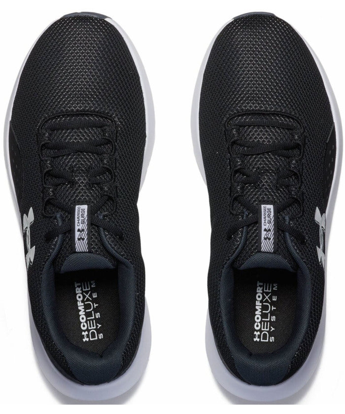 アンダーアーマー UNDER ARMOUR UNDER ARMOUR アンダーアーマー UAチャージド サージ4エクストラワイド シューズ ラ (BLK/ANC/WHT) BLK/ANC/WHT