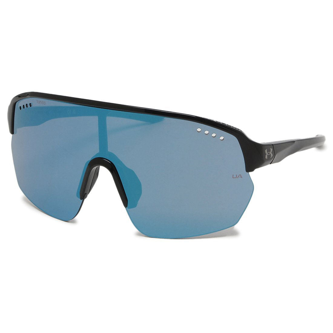 アンダーアーマー UNDER ARMOUR サングラス メンズ レディース ユニセックス UNDER ARMOUR GAMEDAY IIG D51 (レンズ BLUE フレーム BLACK) レンズ BLUE フレーム BLACK