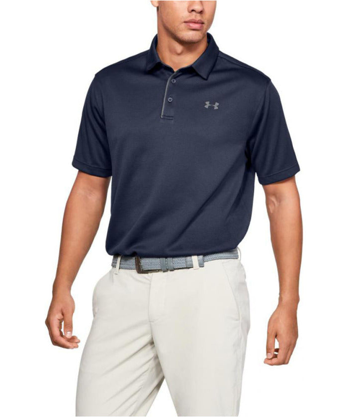UNDER ARMOUR UNDER ARMOUR UNDER ARMOUR Golf UA Tech Polo Men's Short Sleeve Polo Shirt Top