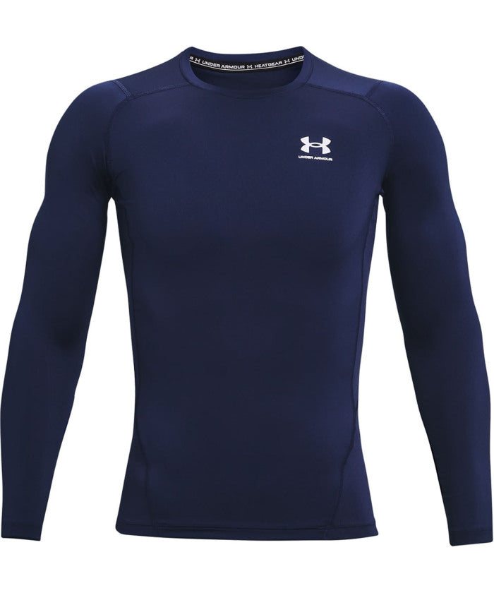 アンダーアーマー UNDER ARMOUR UNDER ARMOUR アンダーアーマー UAヒートギアアーマー コンプレッション ロングスリ【返品不可商品】 (MN NV/WH) MN NV/WH