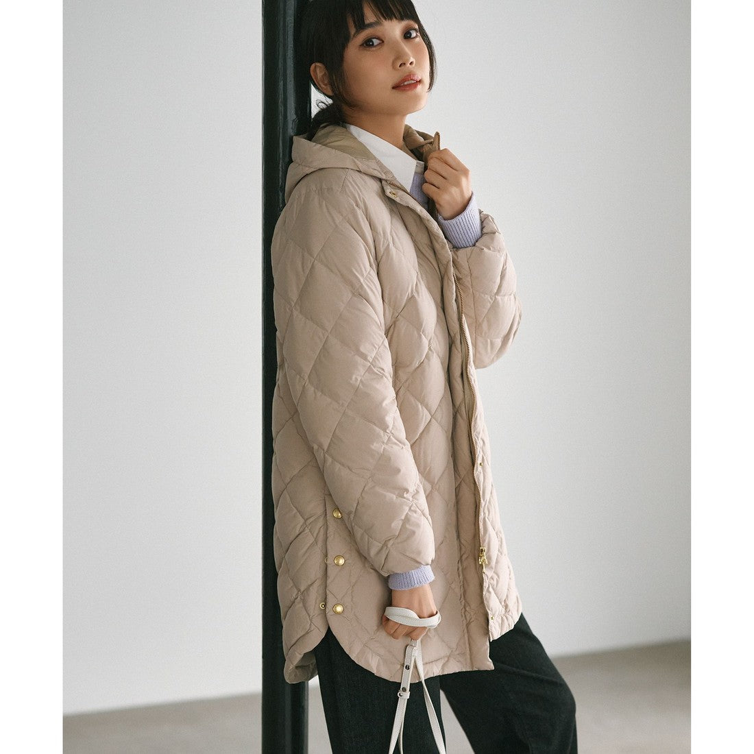 UNFILO 【洗える】ケーブルニット (オフ) オフ