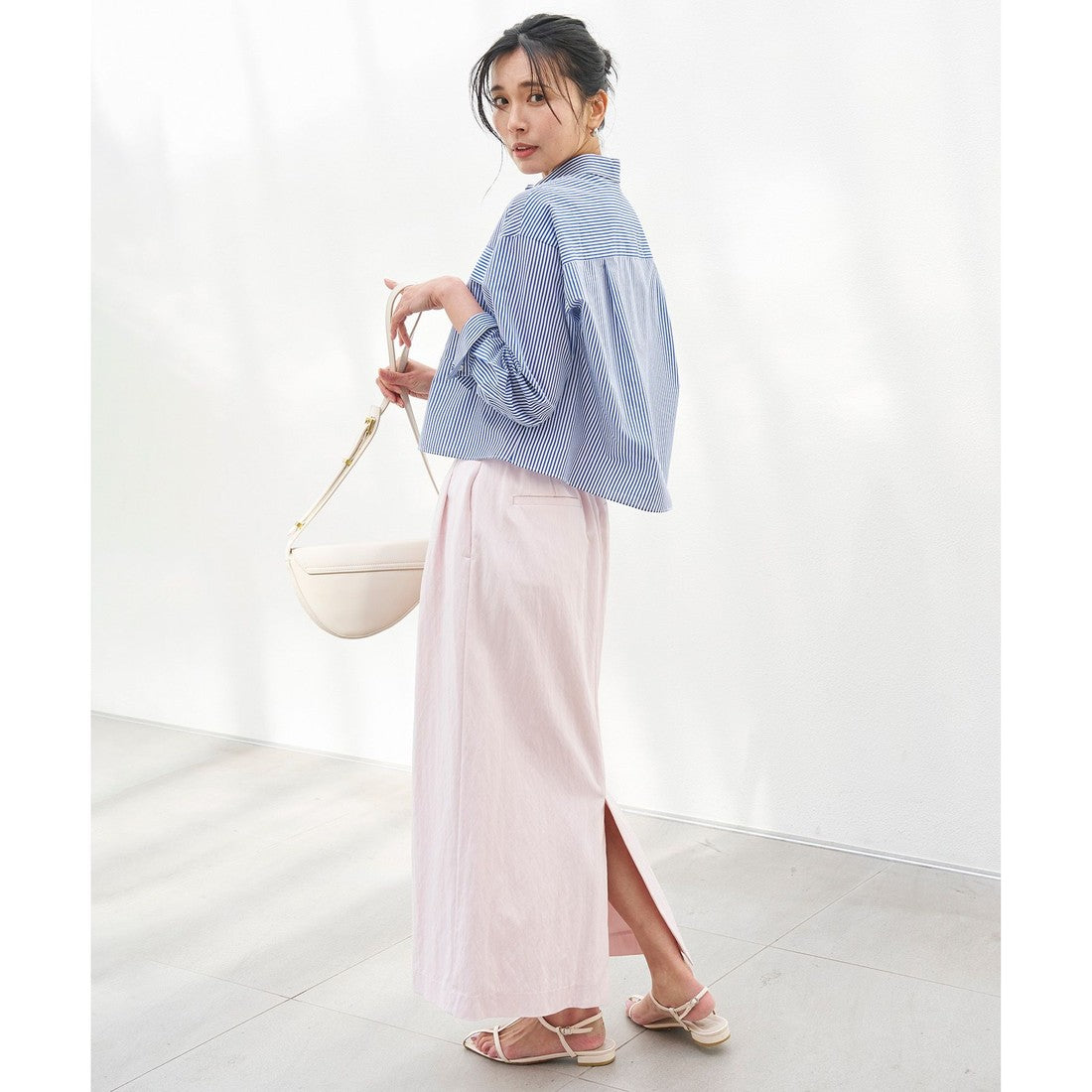 UNFILO タックスカート (エクリュ) エクリュ