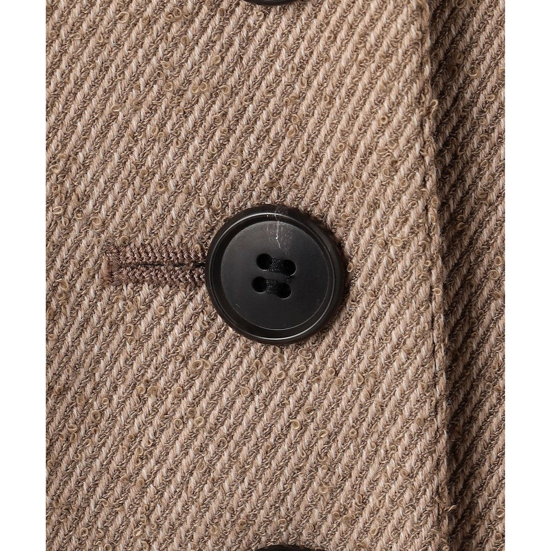 UNFILO リングツイード ジャケット (ブラック) ブラック