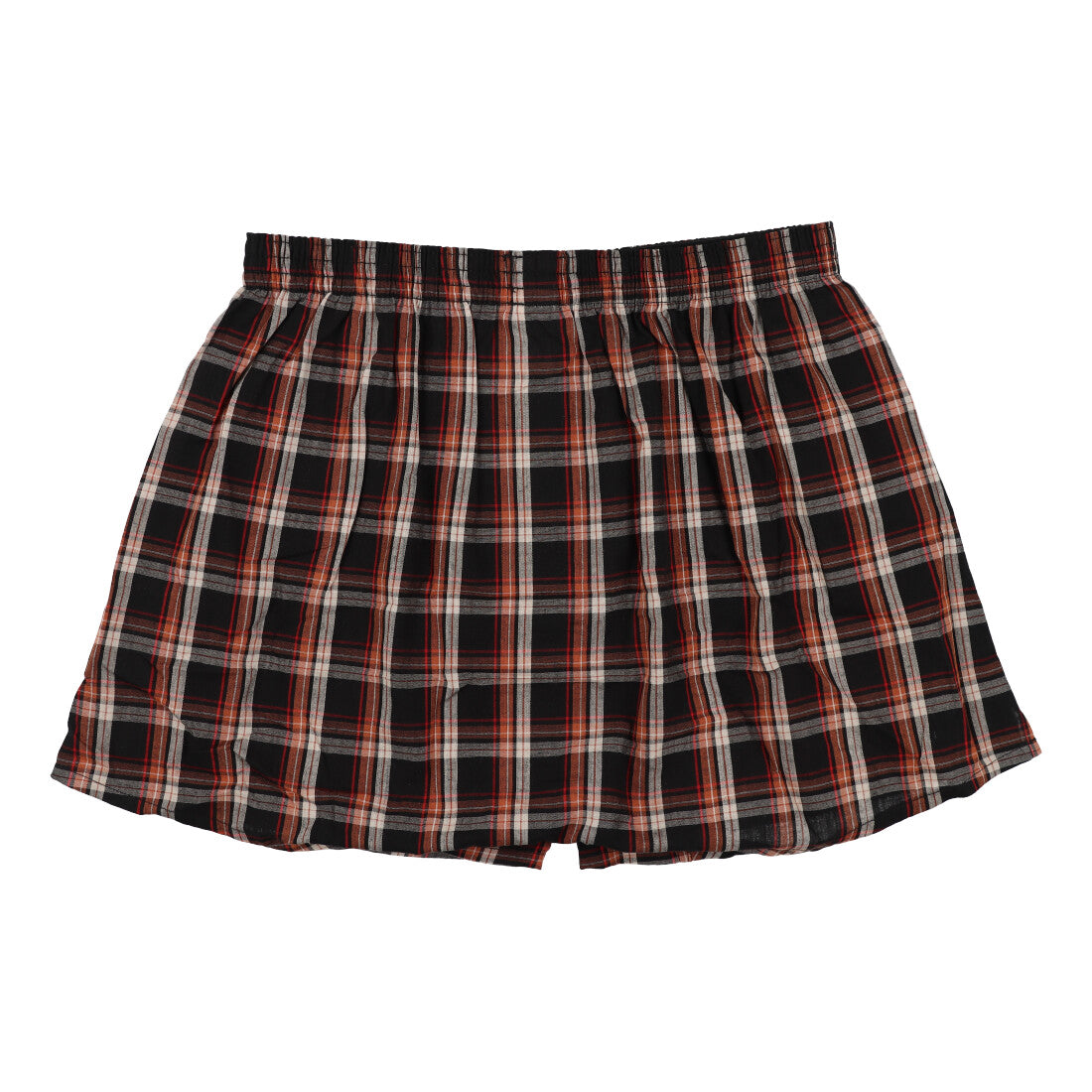 アンダーウェア エクスチェンジ UNDERWEAR EXCHANGE 先染めトランクス 【返品不可商品】 (ブラウン) ブラウン