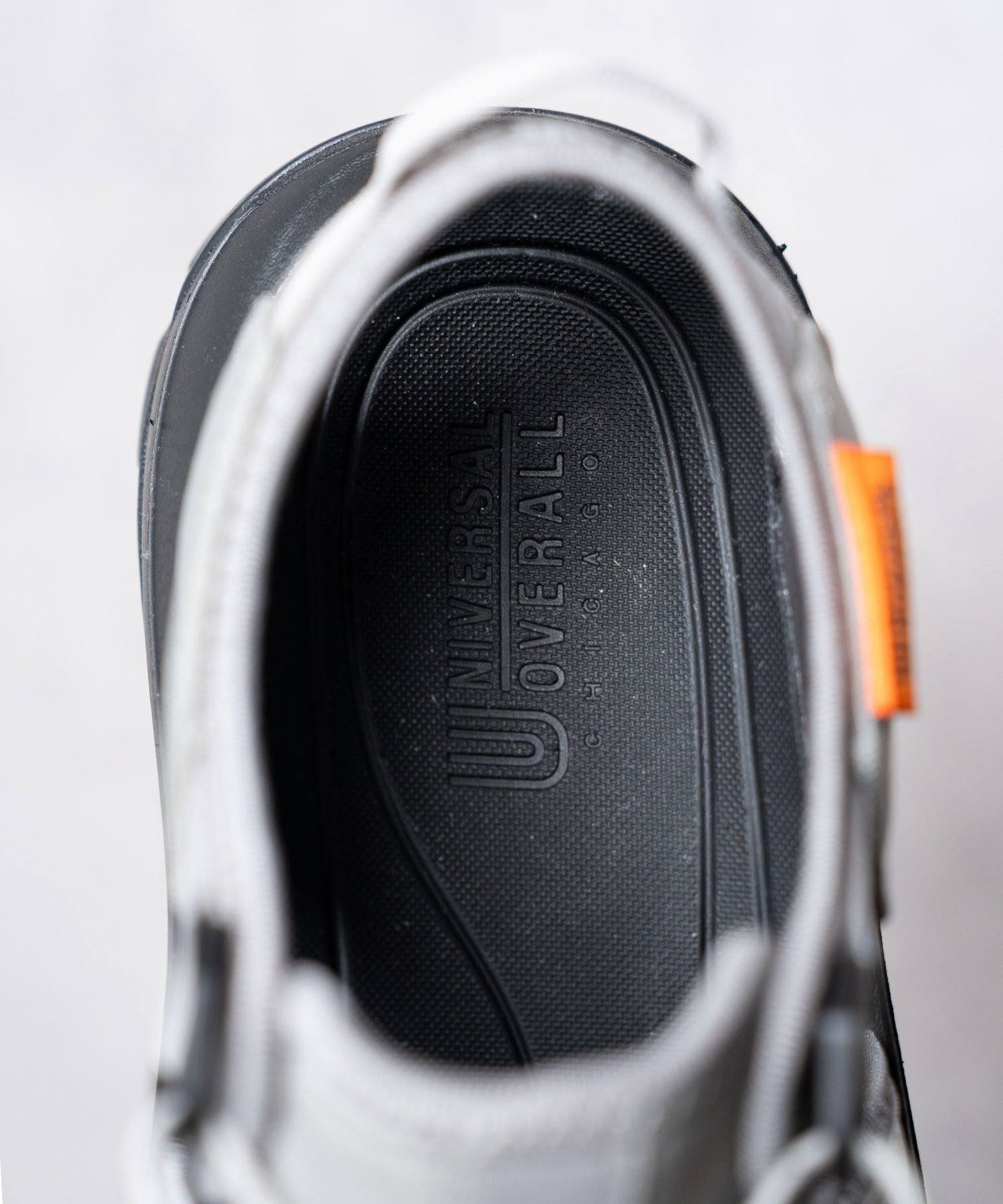 ユニバーサルオーバーオール UNIVERSAL OVERALL 厚底ワークサンダル UO32 サンダル (ブラック) ブラック