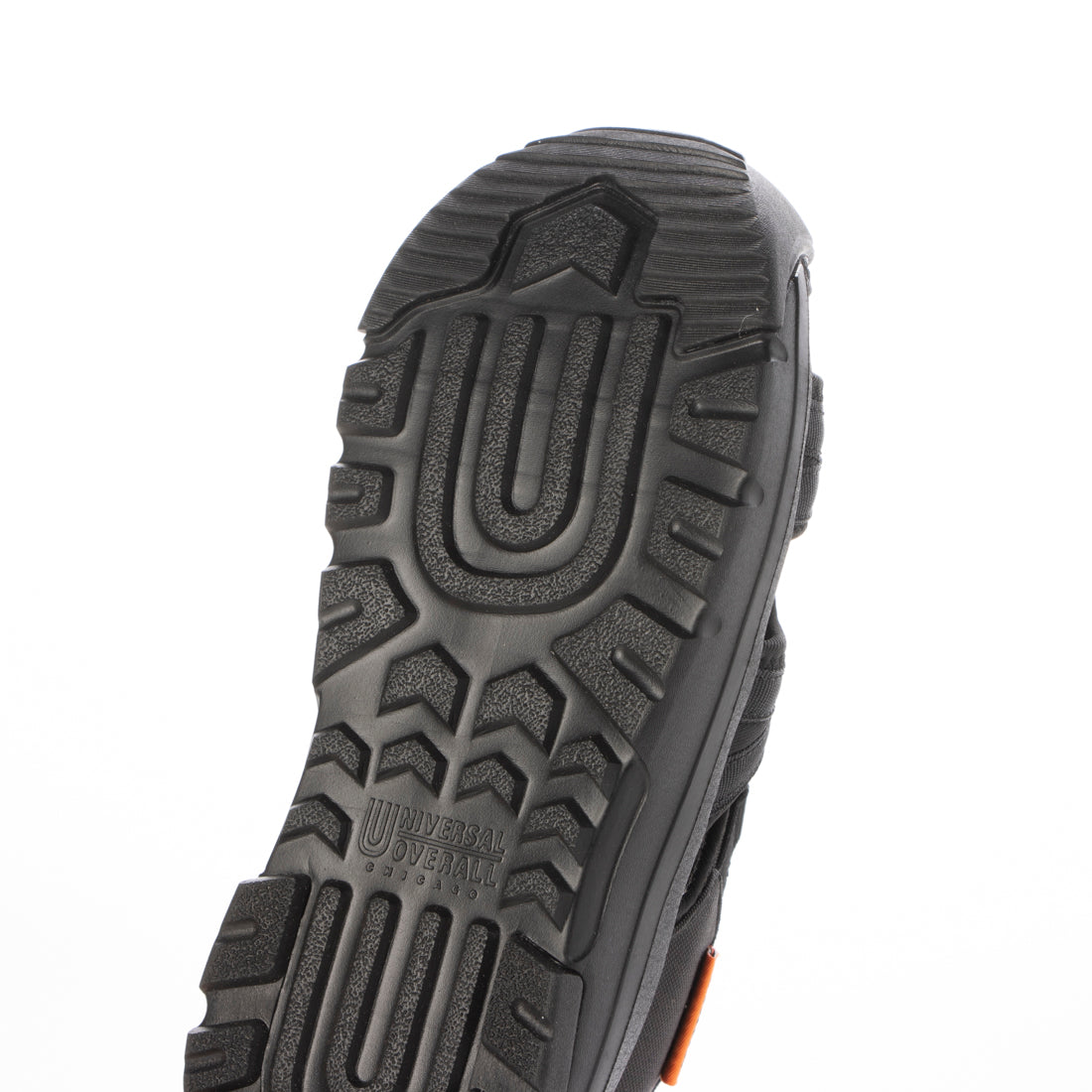 ユニバーサルオーバーオール UNIVERSAL OVERALL 厚底ワークサンダル UO32 サンダル (ブラック) ブラック