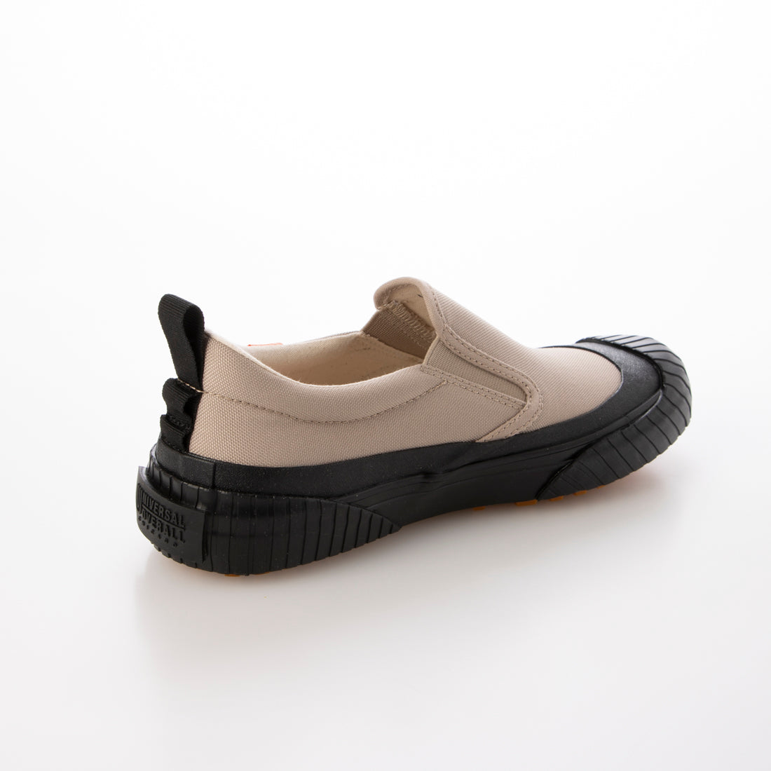 ユニバーサルオーバーオール UNIVERSAL OVERALL レディース スニーカー スリッポン ワーク UO12 (ベージュ) ベージュ