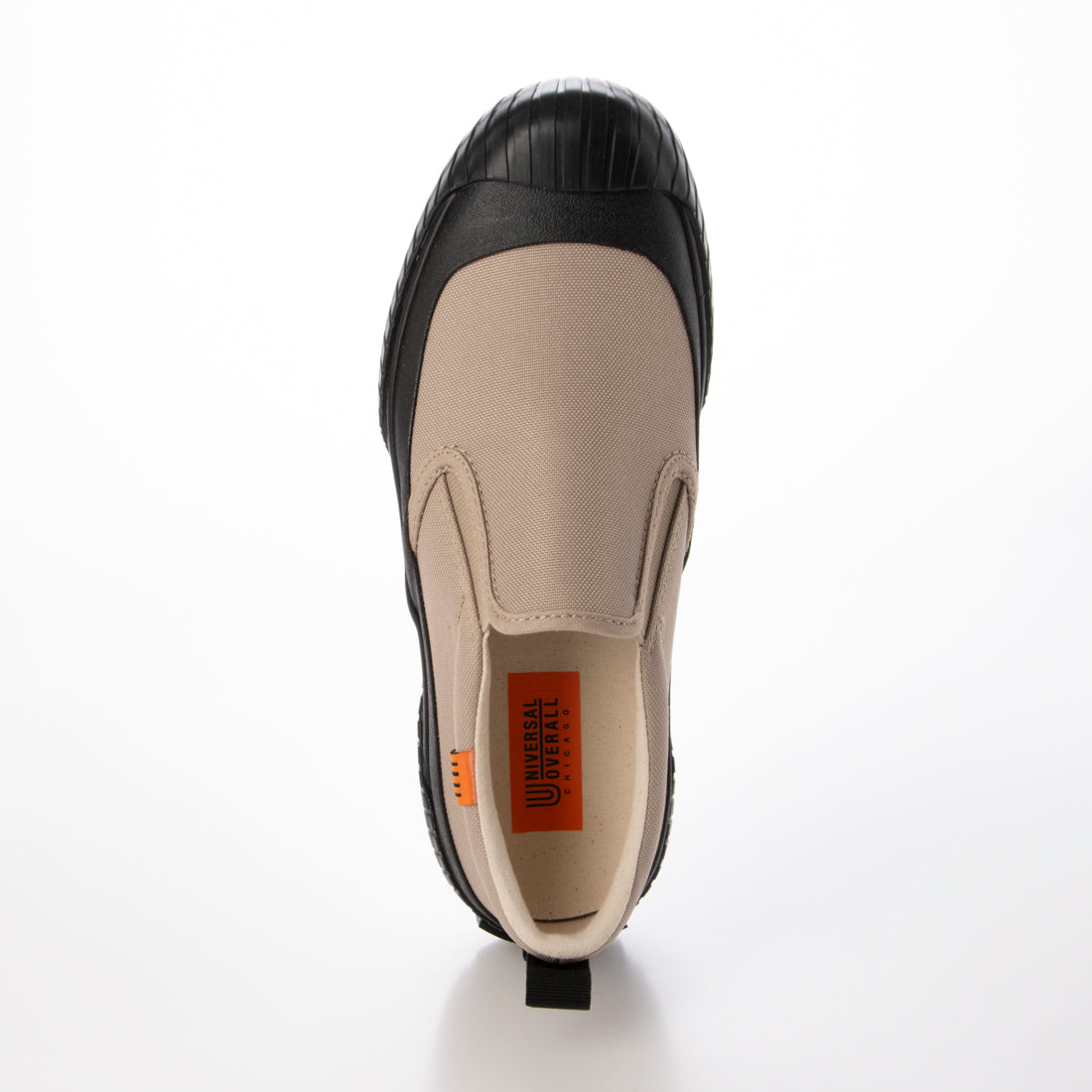 ユニバーサルオーバーオール UNIVERSAL OVERALL レディース スニーカー スリッポン ワーク UO12 (ベージュ) ベージュ