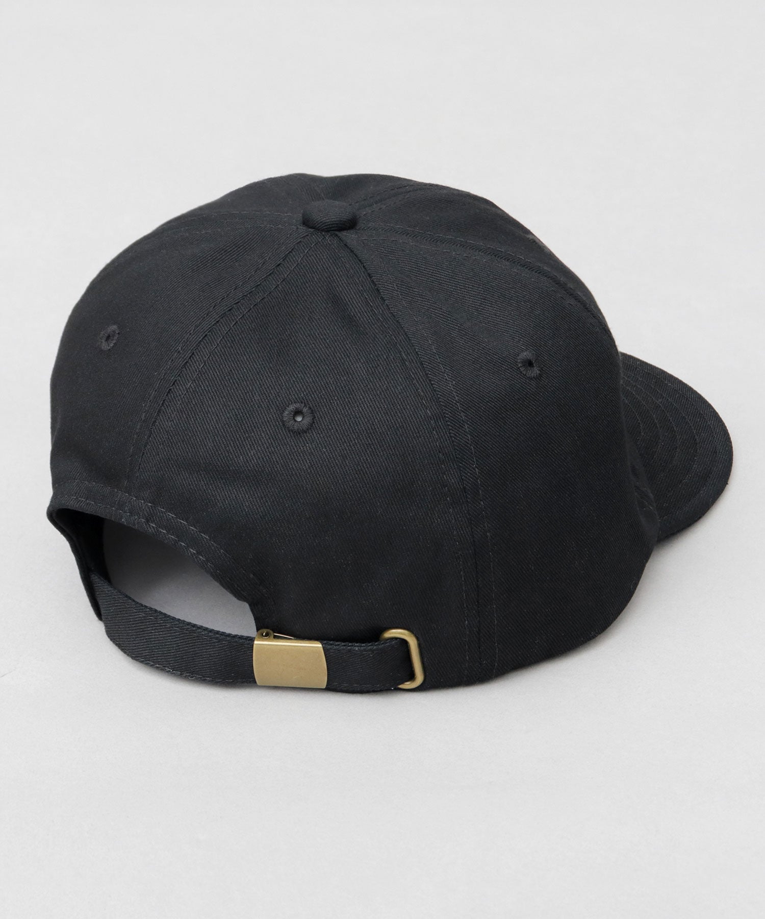 ユニバーサルオーバーオール UNIVERSAL OVERALL ロゴ刺繍 コットン ショートバイザーキャップ ショートブリム アンパイアキャップ (ダークグリーン) ダークグリーン