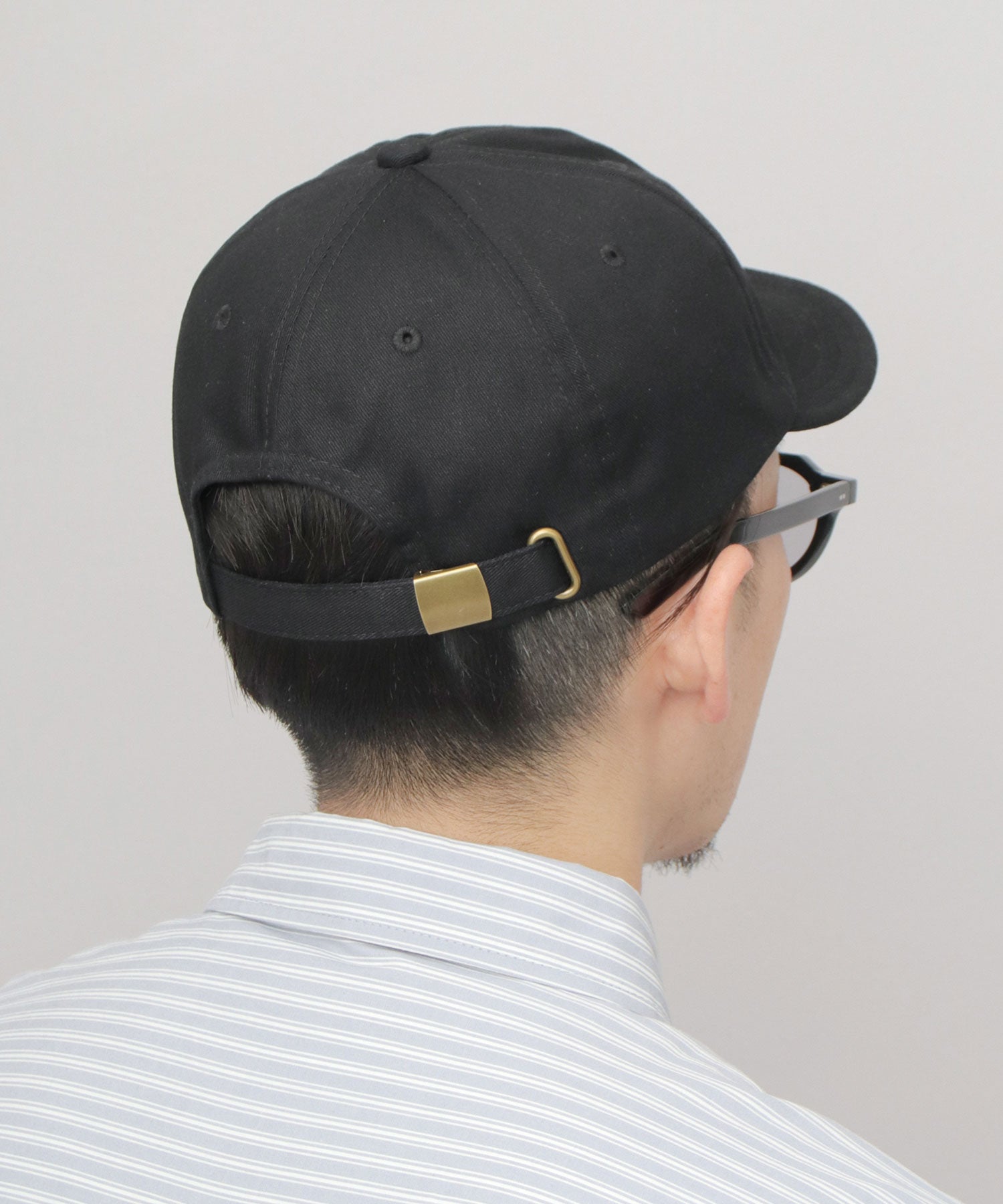 ユニバーサルオーバーオール UNIVERSAL OVERALL ロゴ刺繍 コットン ショートバイザーキャップ ショートブリム アンパイアキャップ (ダークグリーン) ダークグリーン