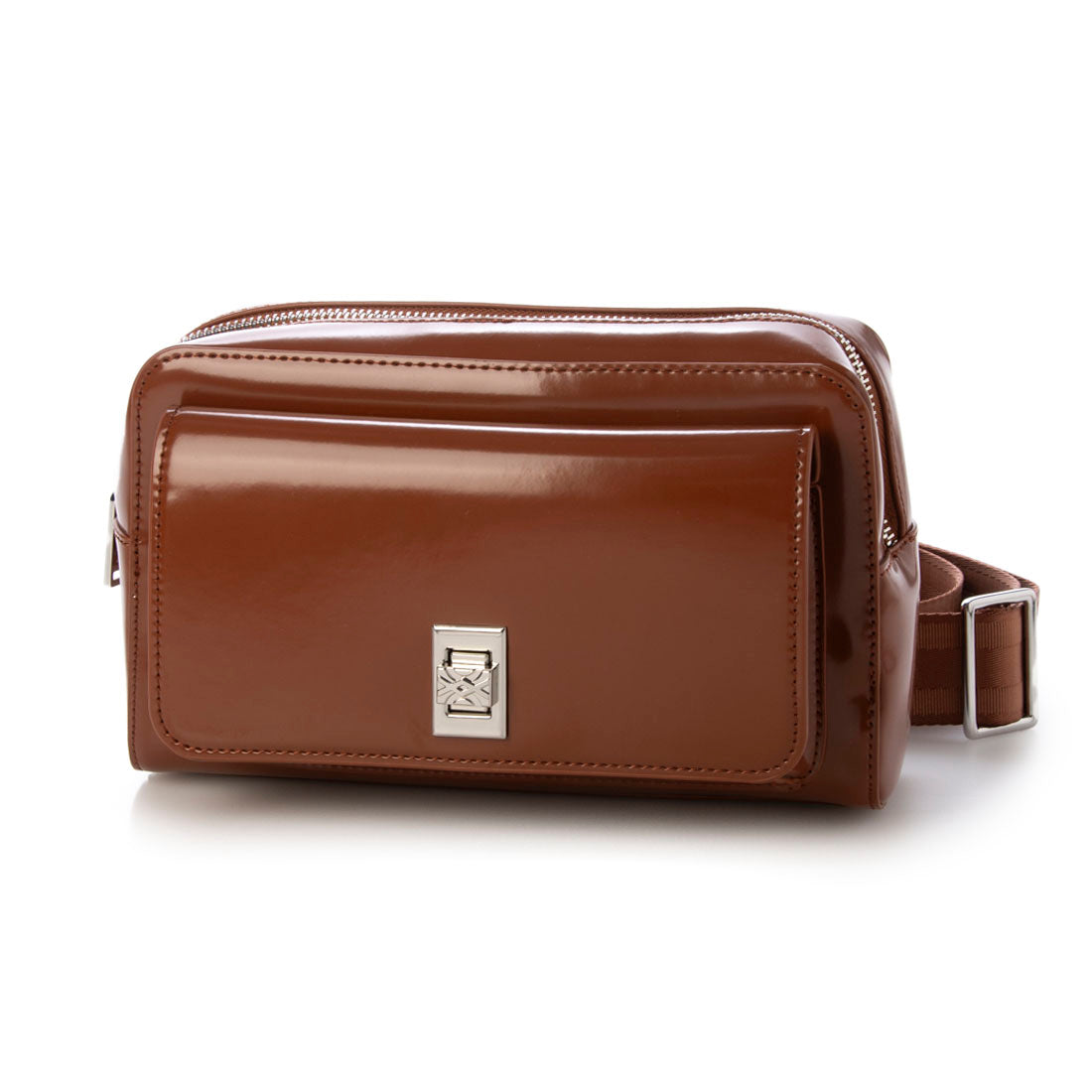 United Colors of Benetton UNITED COLORS OF BENETTON. Front flip pocket fake leather 2WAY shoulder bag