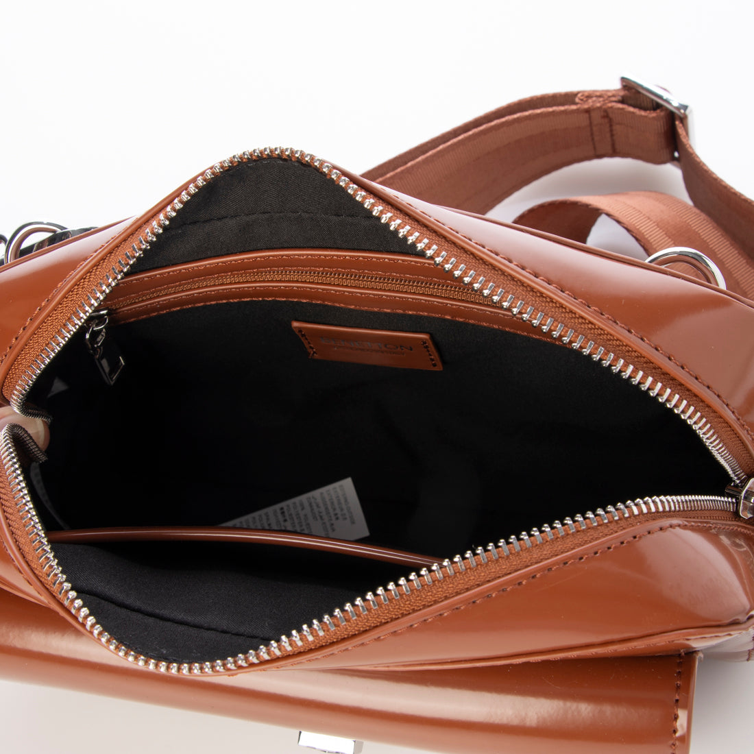 United Colors of Benetton UNITED COLORS OF BENETTON. Front flip pocket fake leather 2WAY shoulder bag