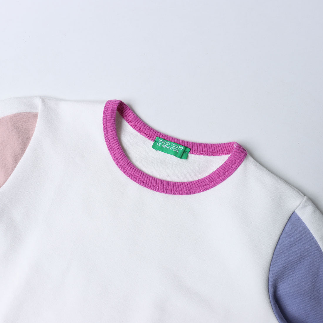 United Colors of Benetton UNITED COLORS OF BENETTON. Kids color-blocked stretch sweat trainer G