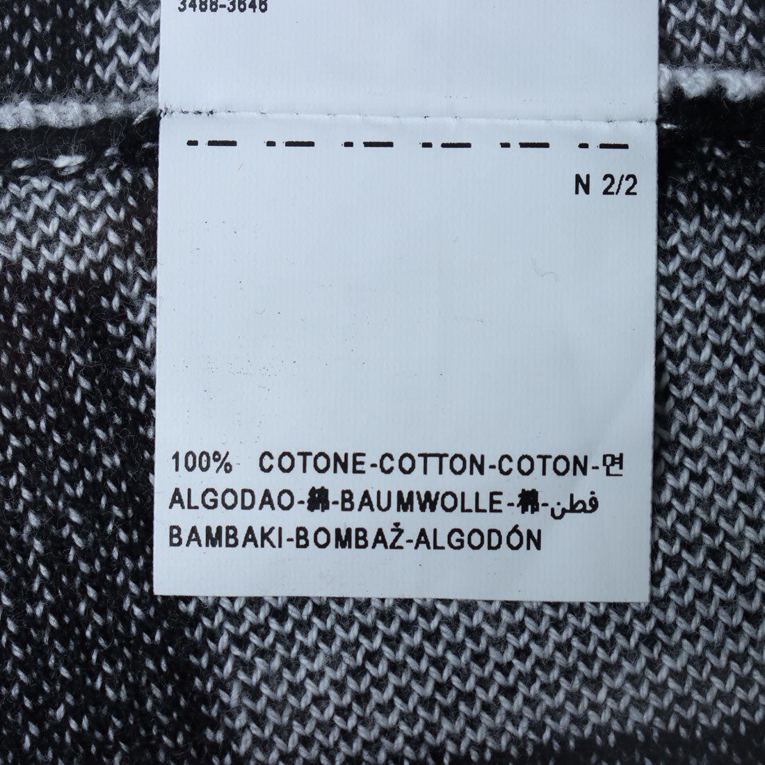 United Colors of Benetton. Multicolor Block Check Crew Neck Knit Sweater