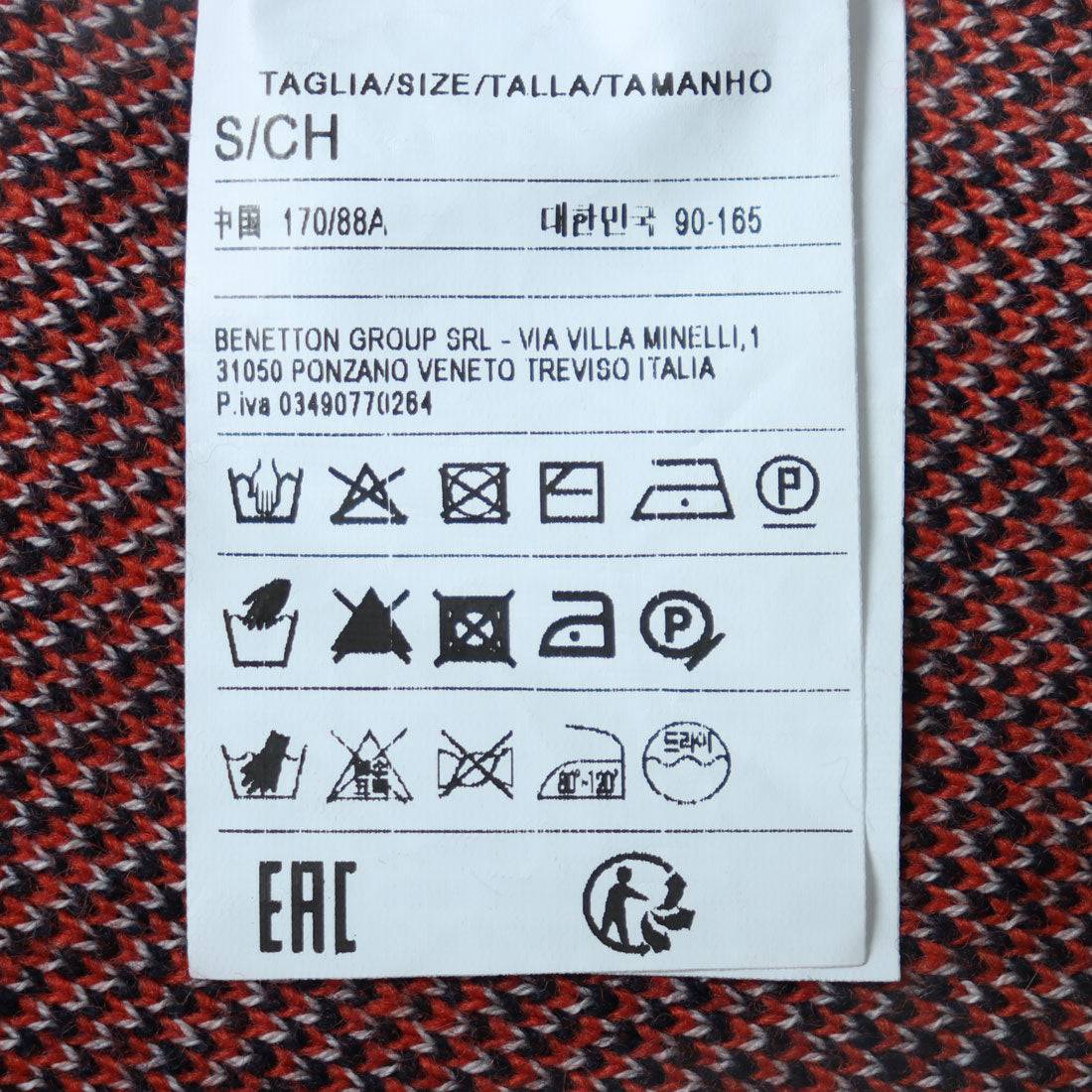 United Colors of Benetton UNITED COLORS OF BENETTON. Crew Neck Winter Design Knit Sweater