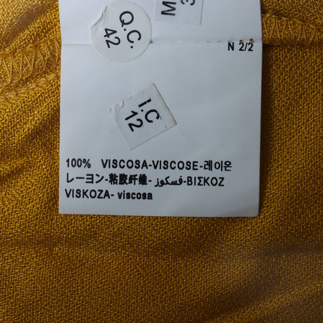 United Colors of Benetton UNITED COLORS OF BENETTON. Long Sleeve Crew Neck Peplum Blouse/Shirt