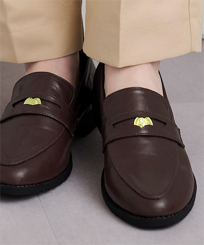 ユアーズ ur's ベーシックローファー (ブラック2) ブラック2