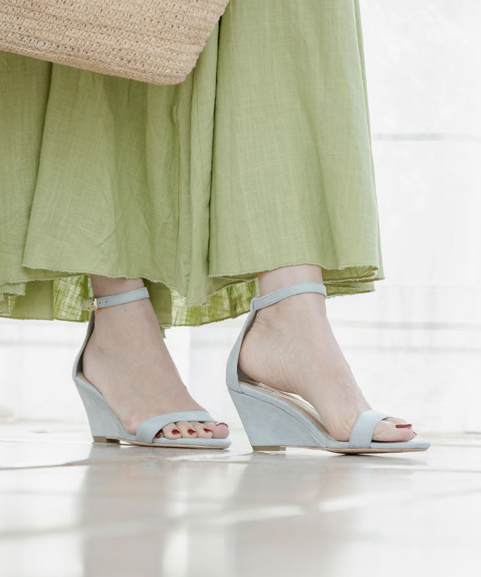 ユアーズ ur's ストラップサンダル (グリーン) グリーン