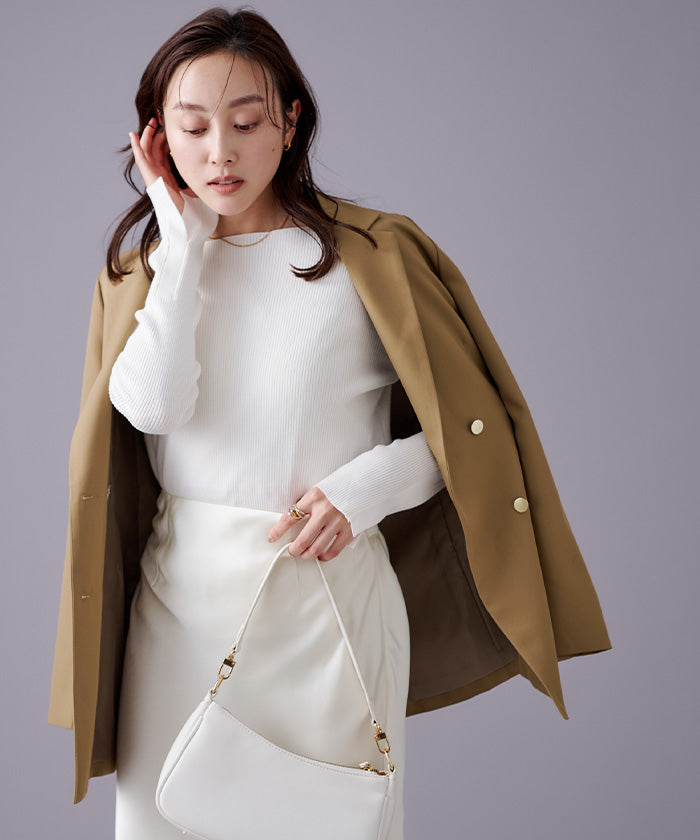 您的您量身定制的雙乳外套